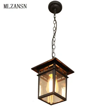 

American Vintage American rain chandelier outdoor lights garden lights waterproof lamp chandelier dining bedroom Bar