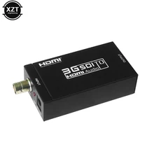 С розничной Мини HD 3g SDI в HDMI конвертер адаптер Поддержка HD-SDI/3g-SDI сигналы, показывающие на HDMI дисплее