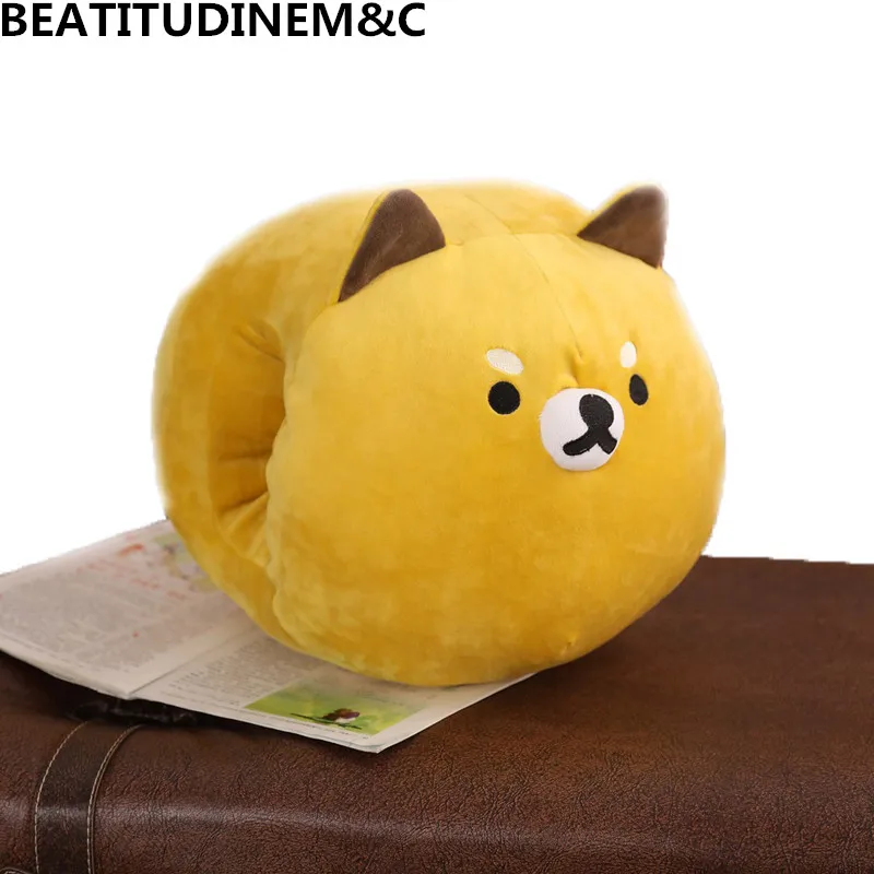 

New Shiba Inu Dog Plush Toy Pillow Hand Warm Winter Girlfriend Gift Home Decor