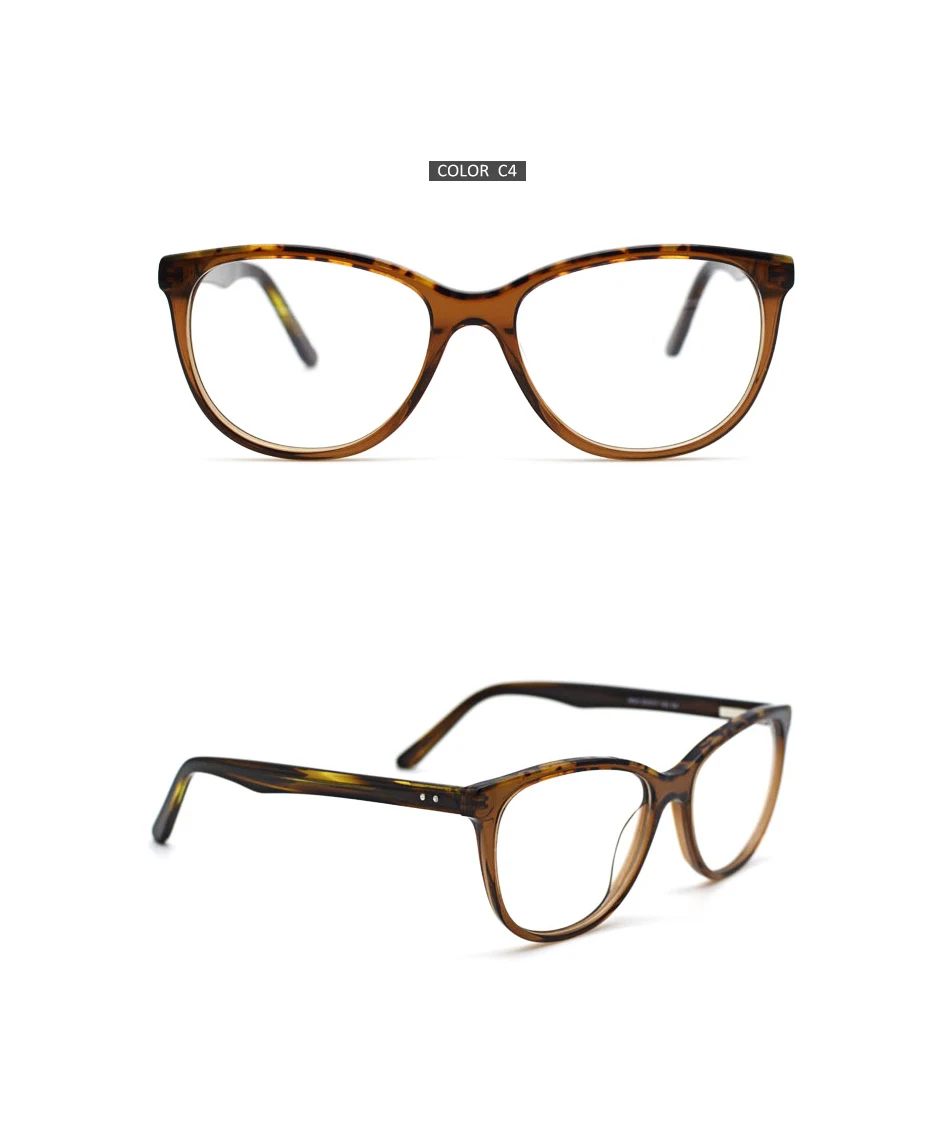 Оптические ацетатные оправы для очков 2018, брендовые дизайнерские очки по рецепту, женские очки для близорукости