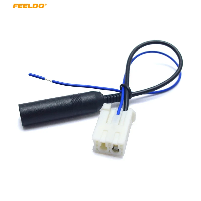 FEELDO 5Pcs Car Radio Antenna Adapter for TOYOTA Connector Wire Cable