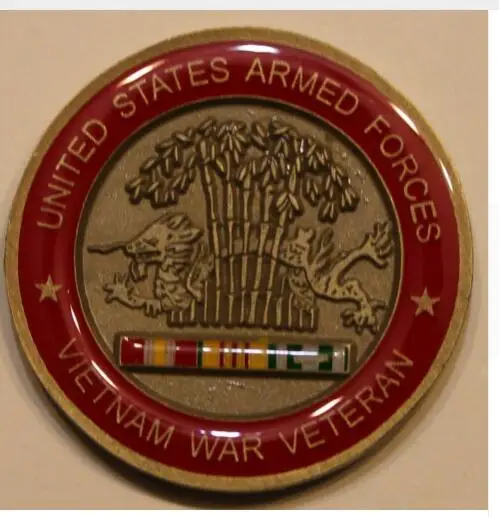 1964-1975 армии США-ветеринарная Армия Военно-морские силы авиация Береговая охрана, Вьетнамская война Ветеран наградная монета