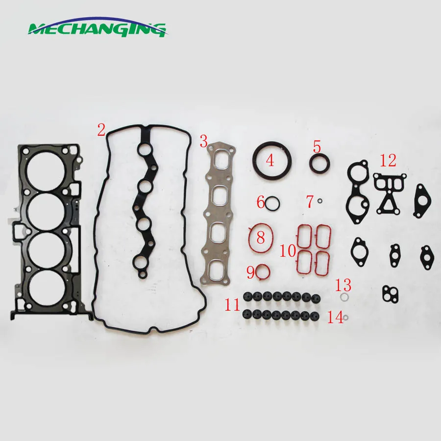 

For PEUGEOT 4007 and CITROEN C-CROSSER 2.4 16V SFZ 4B12 METAL Engine Rebuild Kits Full Set Engine Gasket 1000A523 50292100