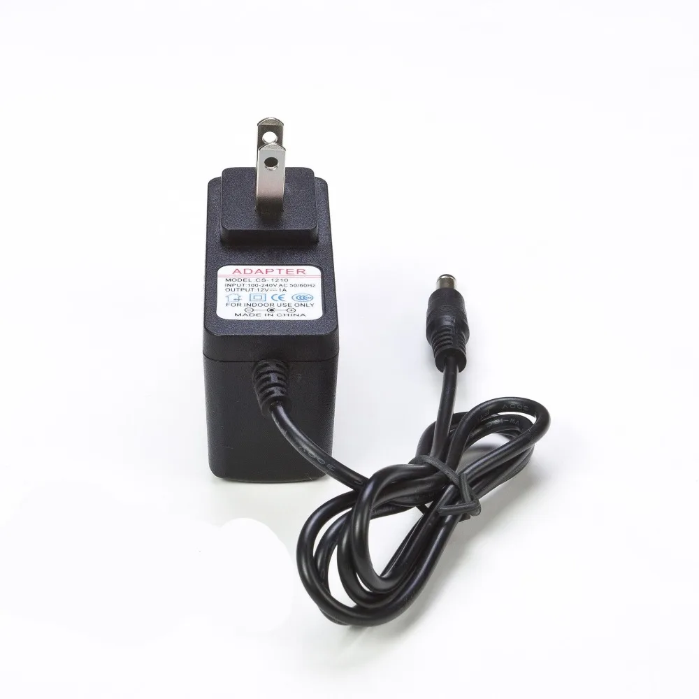 

Power Adapter AC 100-240V Input DC 12V 1A Output For CCTV IP AHD Analog Camera 2.1mm * 5.5mm EU AU US UK Plug