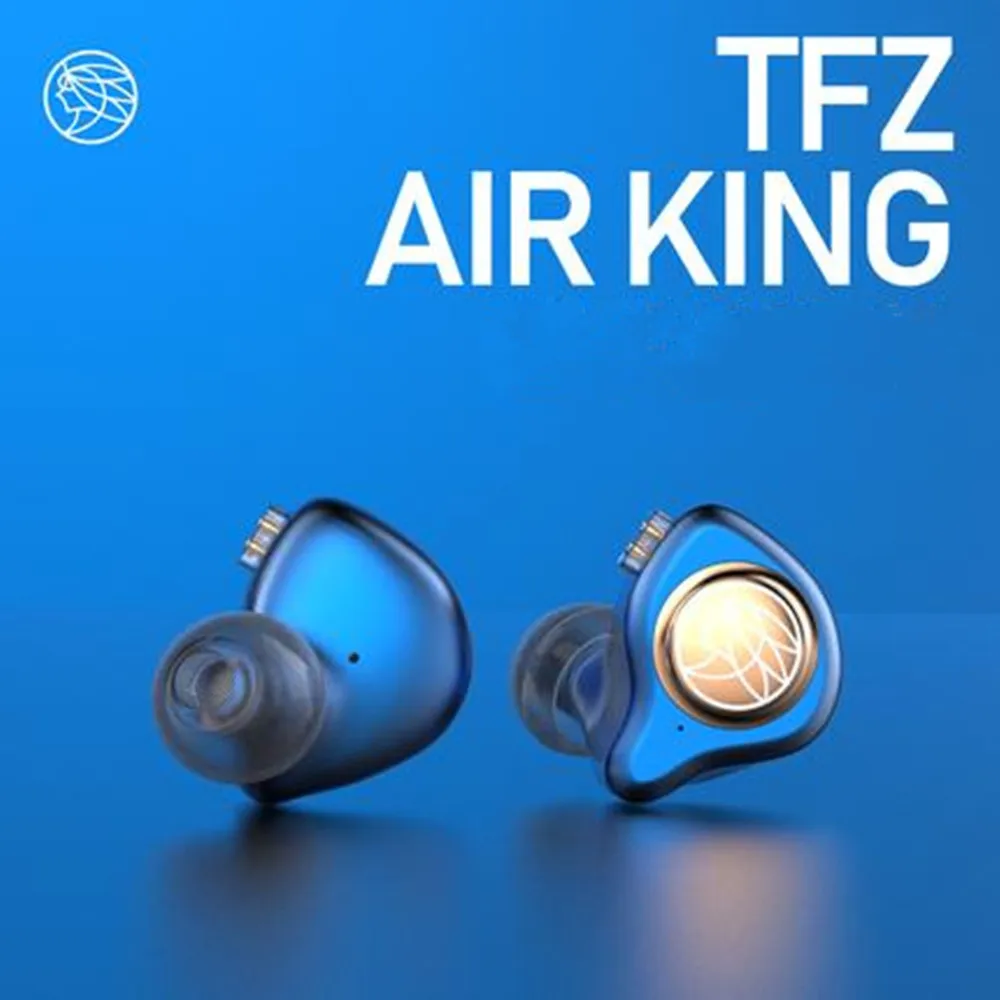 Ароматный Zither TFZ Air King Bluetooth наушники в ухо HD Динамический драйвер HIFI монитор с 2pin/0,78 мм съемный кабель