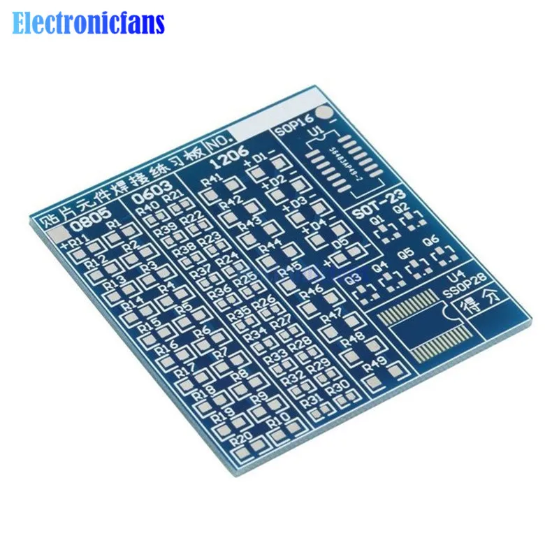 SMT SMD Component Welding Practice Board Soldering Practice DIY Kit Best diy electronic kit Component 5V