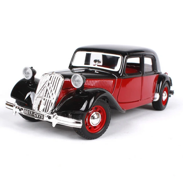 1 24 1938 Citron 15 Cv Ta Clic Car Models Black Red Toys For Boys 1 24 1938 Citron 15 Cv Ta Clic Car Models Black Red Toys For Boys Children Gifts Collections Displays