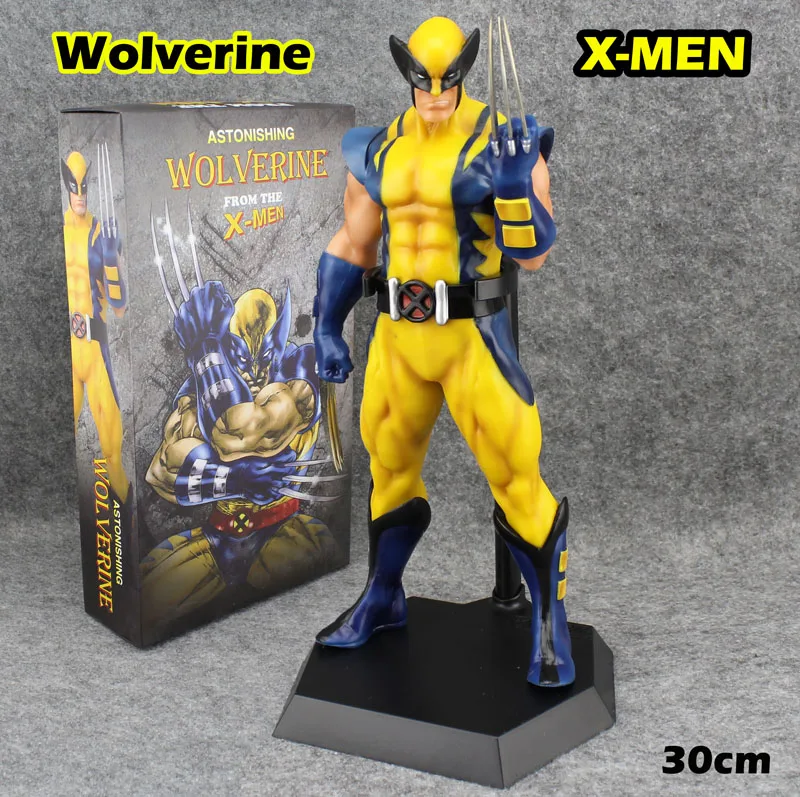 Бесплатная доставка крутой 12 &quotпотрясающий X MEN фильм Росомаха комиксы Ver. В