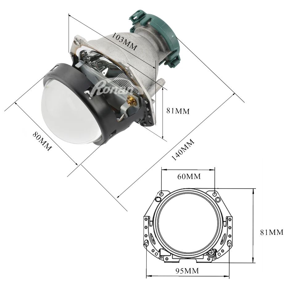 ترقية 3.0 ''HID بي زينون ل هيلا 3R G5 العارض HD عدسة السيارات سيارة العلوي التحديثية DIY D1S D2S d3S D4S ترقية 3.0 ''HID بي زينون ل هيلا 3R G5 العارض HD عدسة السيارات سيارة العلوي التحديثية DIY D1S D2S d3S D4S