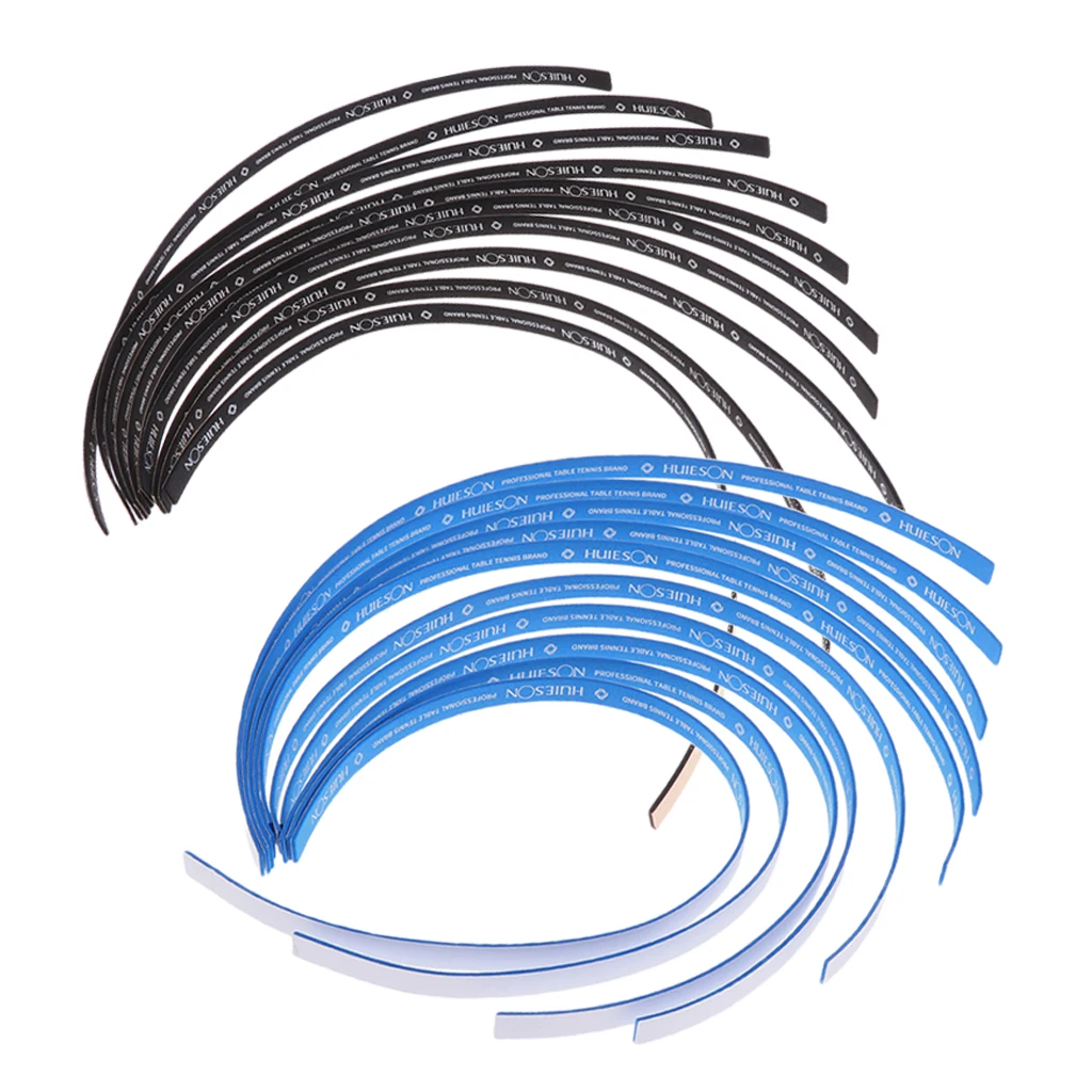 Perfeclan مجموعة من 20 قطعة تنس طاولة شريط حافة مضرب الجانب الإسفنج حماية تنس طاولة اكسسوارات Perfeclan مجموعة من 20 قطعة تنس طاولة شريط حافة مضرب الجانب الإسفنج حماية تنس طاولة اكسسوارات