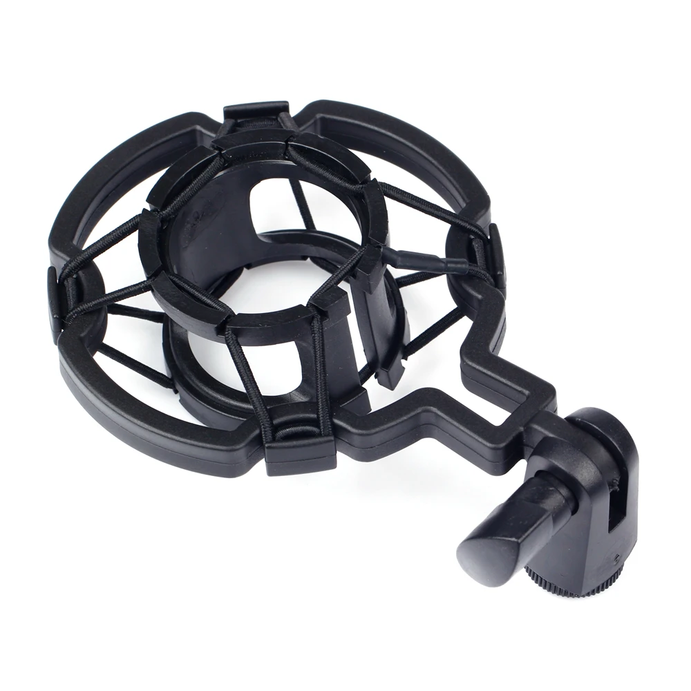 Профессиональный Студийный конденсаторный микрофон Shock Mount Holder Quakeproof Black MI0354