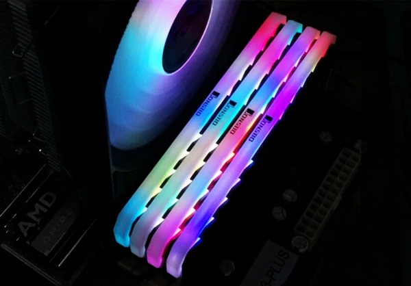 JONSBO RGB радиатор памяти ram Крышка корпуса алюминиевый радиатор ram жилет RGB подсветка