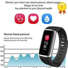 IP68 Водонепроницаемый спортивный фитнес-браслет трекер Смарт-ремешок, смарт-браслет монитор сердечного ритма Bluetooth для телефонов на базе Android и IOS