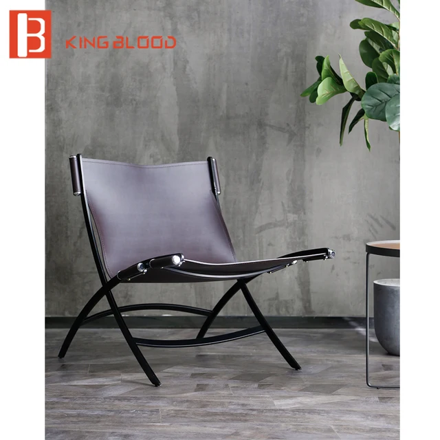 Best Offers Industrial & vintage iron metal &  leather living room chair Best Offers Industrial & vintage iron metal &  leather living room chair