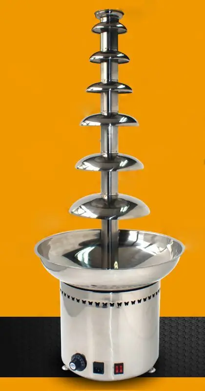 Top Brand New Five 7 Tiers Party Ho l Commercial Chocola  Fountain H123