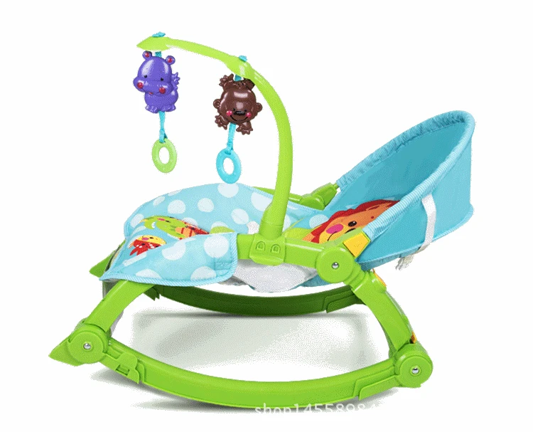 The details of the rocking chair