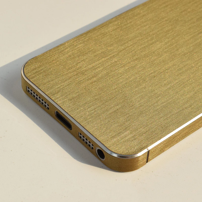 Хит продаж! Металлическая матовая декоративная задняя для iPhone 5S SE 6 6S 7 Plus защита