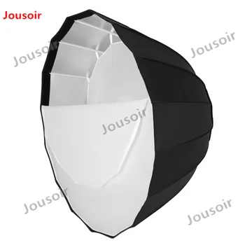 

Godox Portable P120H 120CM Metal Material of Rods Deep Parabolic Softbox Bowens Mount Studio Flash Speedlite Reflector CD50 A04
