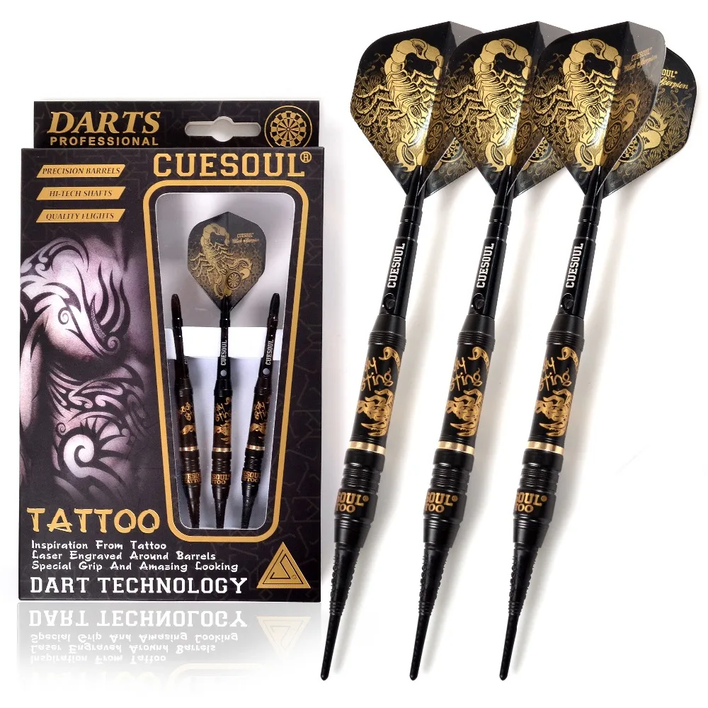 CUESOUL TATUAGEM g Preto Revestido de Bronze