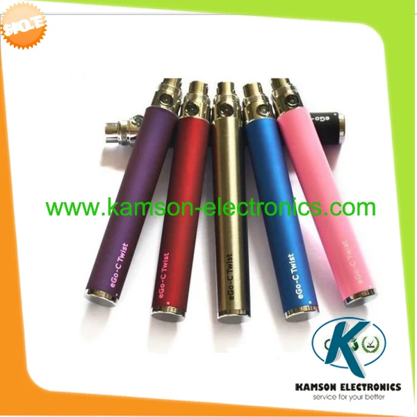 Good Quality Ego C Twist Electronic Cigarette Battery Adjustable Variable Volatage 3 2 4 8V For