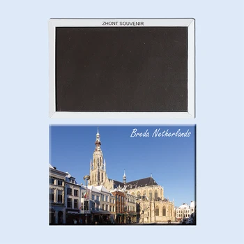 

Breda Netherlands 22548 gifts for friends Landscape Magnetic refrigerator Travel souvenirs