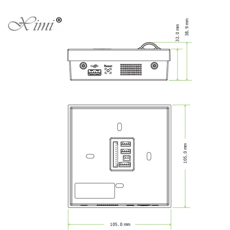 ZK SF400 контроль доступа по отпечаткам пальцев и посещаемость времени TCP/IP USB