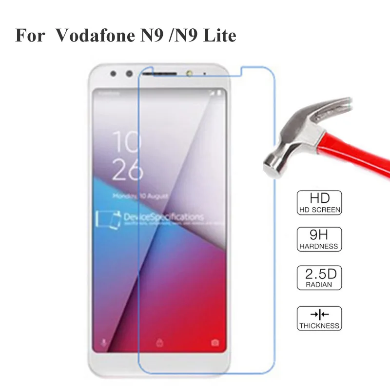 2.5D 0 26 мм 9H Премиум Закаленное стекло для Vodafone smart E9 N9 x9 V8 E8 Lite защита экрана