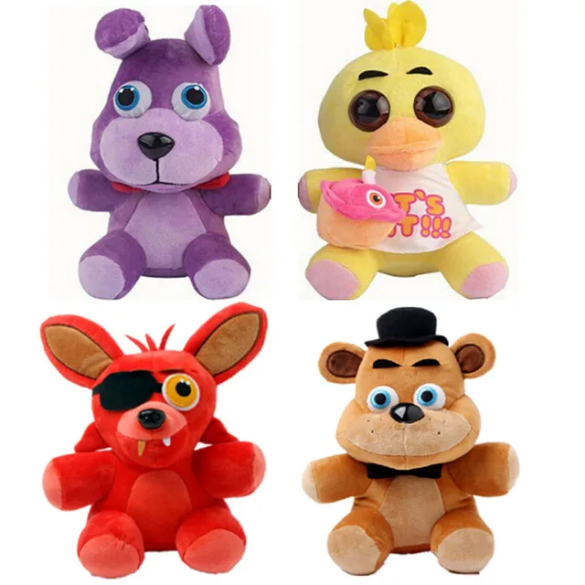 Us 1335 Hot Freddy Plush Five Nights At Freddys 4 Fnaf Freddy Fazbear Bear Dolls Plush Toys Stuffed Plush Animals Soft Toys Gifts 25cm In Stuffed - 