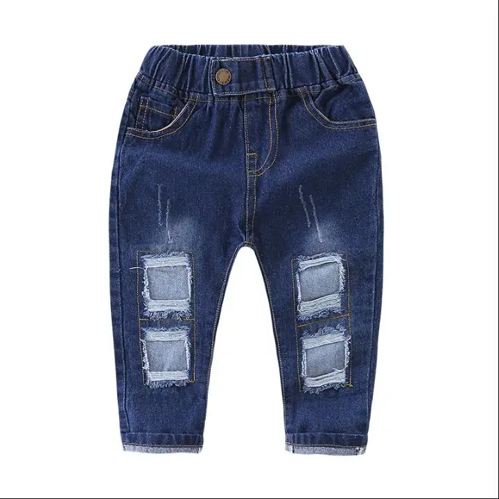 Fashion Denim Pants Boys Ripped Jeans 2 6Yrs Baby Boys Jeans Kids ...