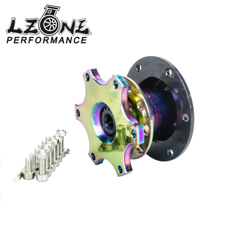 LZONE RACING New NEO CHROME Universal style steering wheel quick
