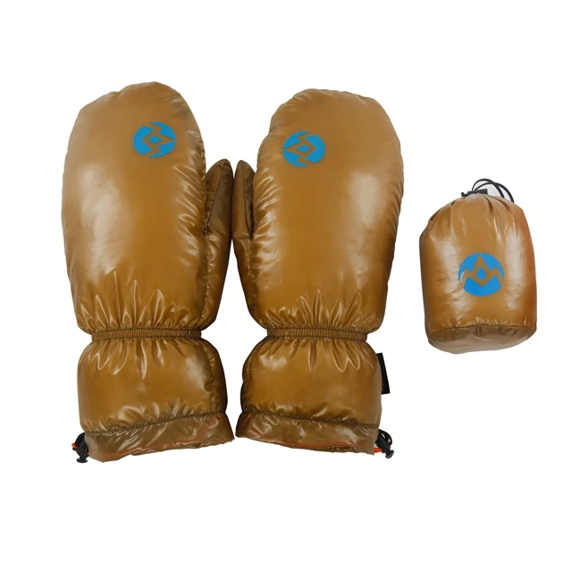 Aegismax Winter 95 White Goose Down Gloves Warm Full Fingers Outdoor