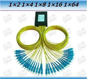 

FiberCore brand 1x32 PLC Splitter,siglemode, SC/APC, FC,ST,LC,SC/PC connector ODN.
