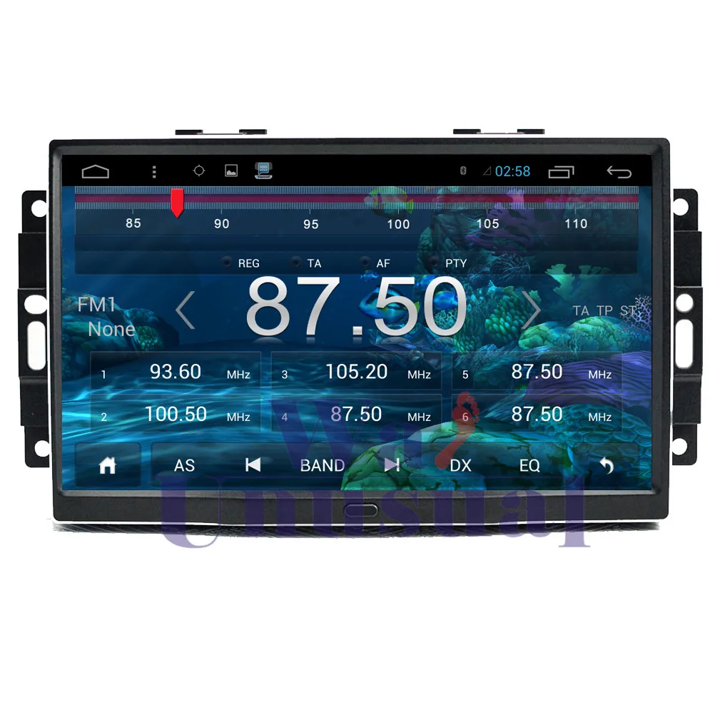 Top WANUSUAL 9 Inch Quad Core 16GB Android 6.0 Car Radio Player for Chrylser 300C OLD With GPS BT 3G Wifi Mirror Link 1024*600 Maps 18