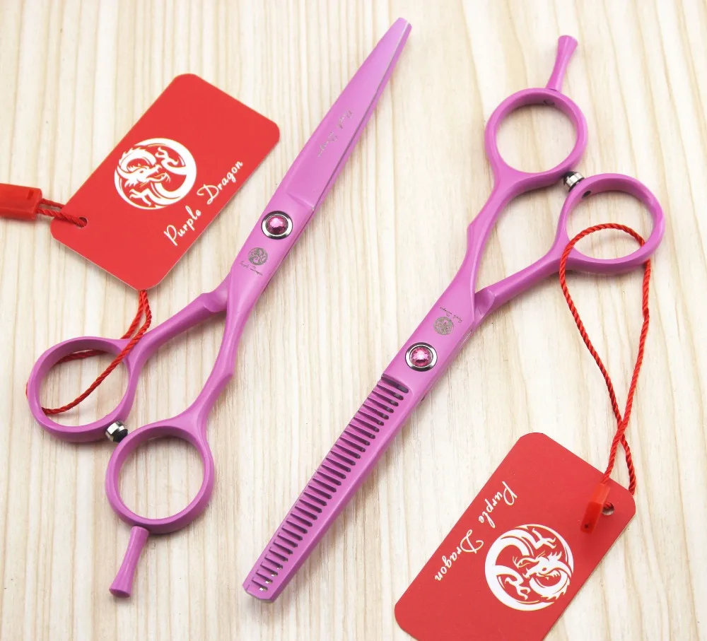 510 TOPPEST 5.5 Inches Pink Hairdressing Scissors JP 440C 62HRC Home