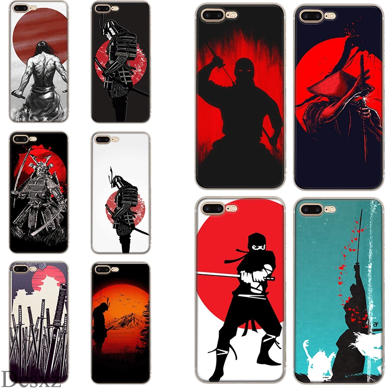 Чехол для телефона Japan The Samurai Ninja чехол iPhone 5 5S SE 6 6s 7 8 Plus X XS XR Max|Чехлы-накладки| |