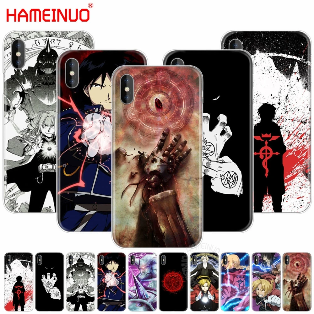 

Full Metal Alchemist ai roy mustan cell phone Cover case for iphone X 8 7 6 4 4s 5 5s SE 5c 6s plus