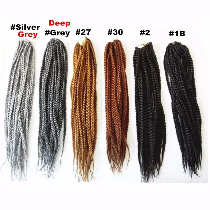 FreeTress Medium Box Braids Crochet Latch Hook Braiding Hair on Alibaba Group
