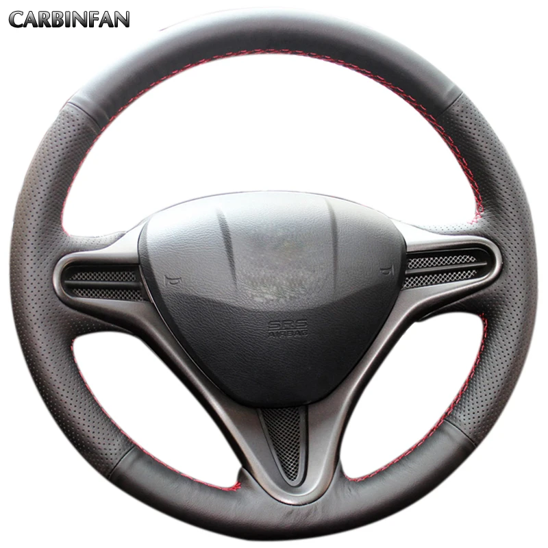 

Black Artificial Leather Car Steering Wheel Cover for Honda Civic Old Civic 2006-2011
