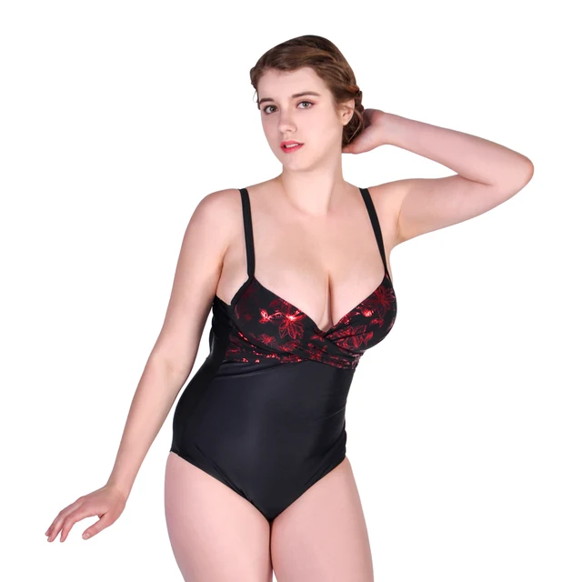 Best Price one-piece suits bathing suit black print jumpsuit Best Price one-piece suits bathing suit black print jumpsuit