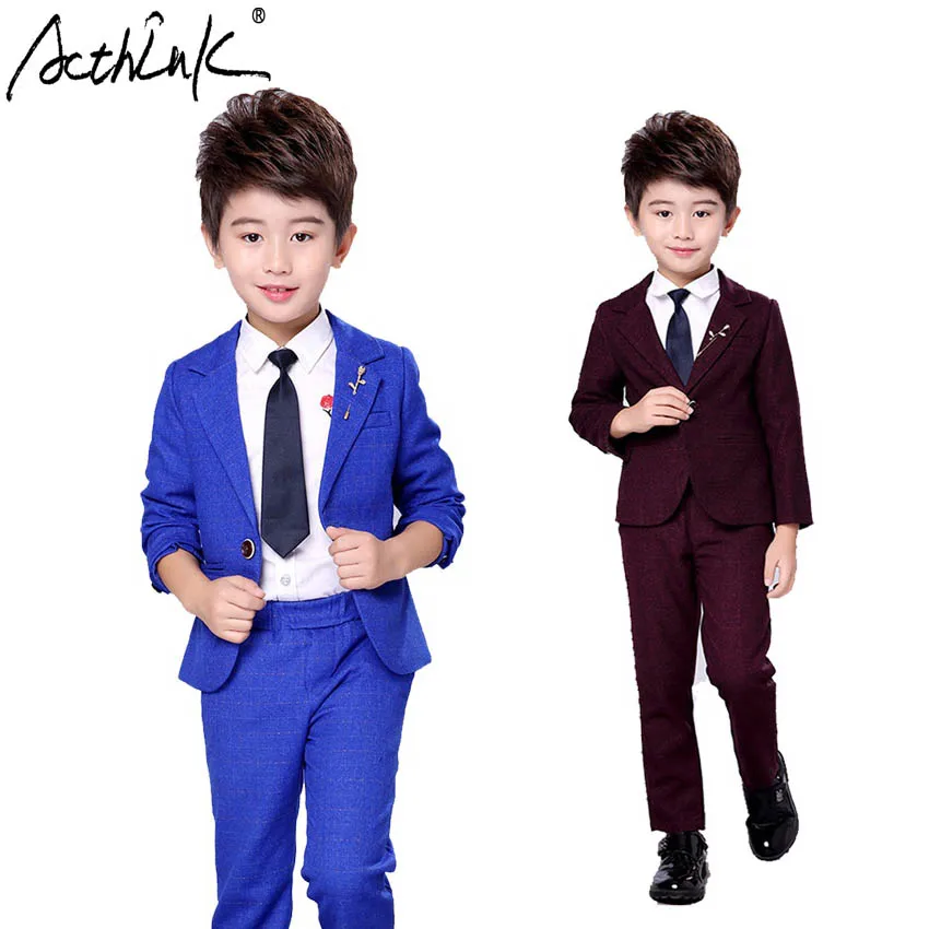 ActhInK 2017 Fashion Autumn/Winter Korean Style Boys Costume for