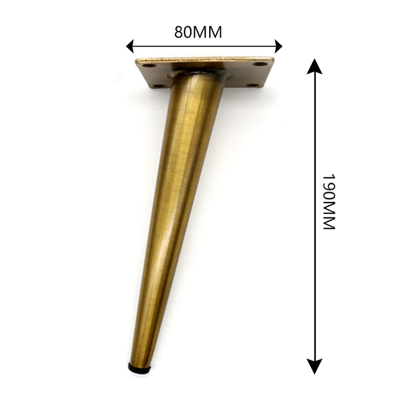 20 см диван ножки конический рисунок диван стул оттоманский ножки для кофейного столика запасные ножки для мебели набор из 4 идеально