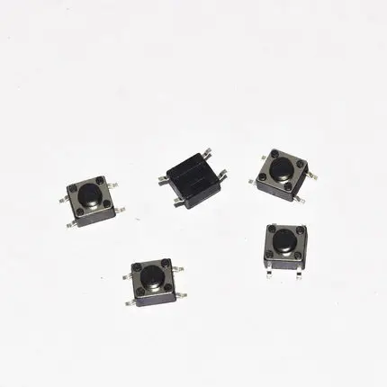 

100PCS/LOT 4.5*4.5*3.8MM SMD Tact Switch 4-pin button switch 4.5x4.5x3.8