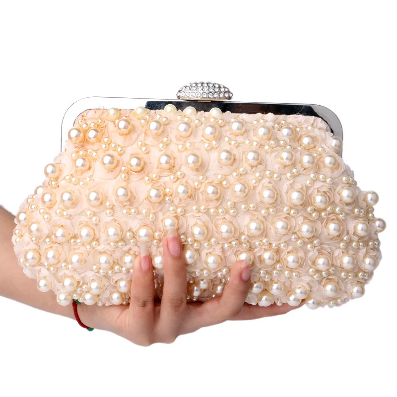 rose gold clutch bags for weddings