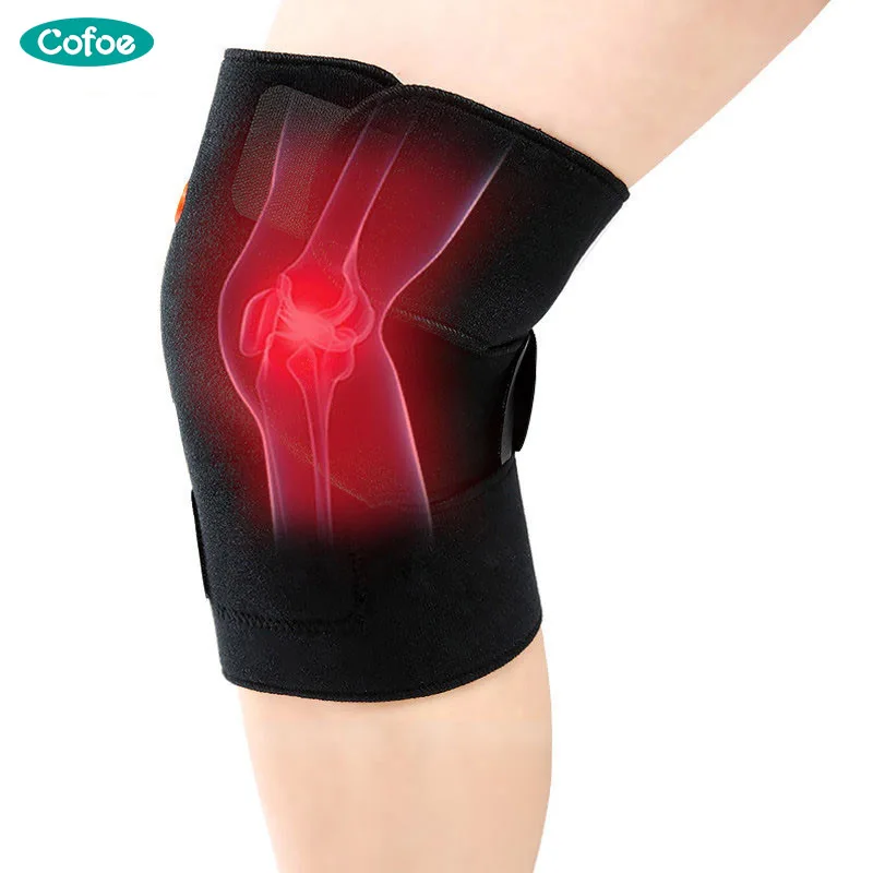 

Cofoe Far Infrared Knee Pads Kneepad Support Brace Protector for Rheumatic Disease Heating Warmth Bone Care Kneelet/Kneecap