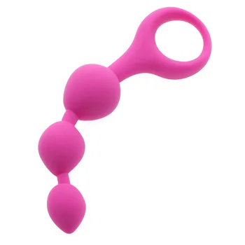 

Gourd Type Orgasm Silicone Jelly Beads Balls Ring Play For Valentine's Dayay