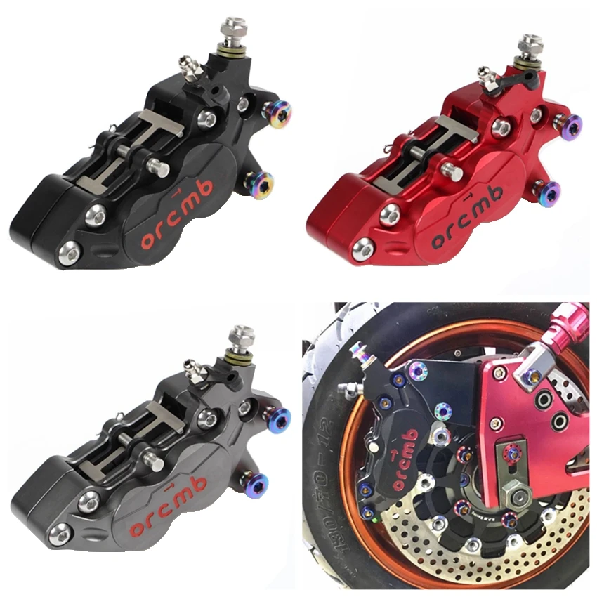 

Motorcycle 125/150 universal 40mm brake caliper 4 piston for Yamaha Honda Kawasaki motorcycle racing off-road motorcycle scooter