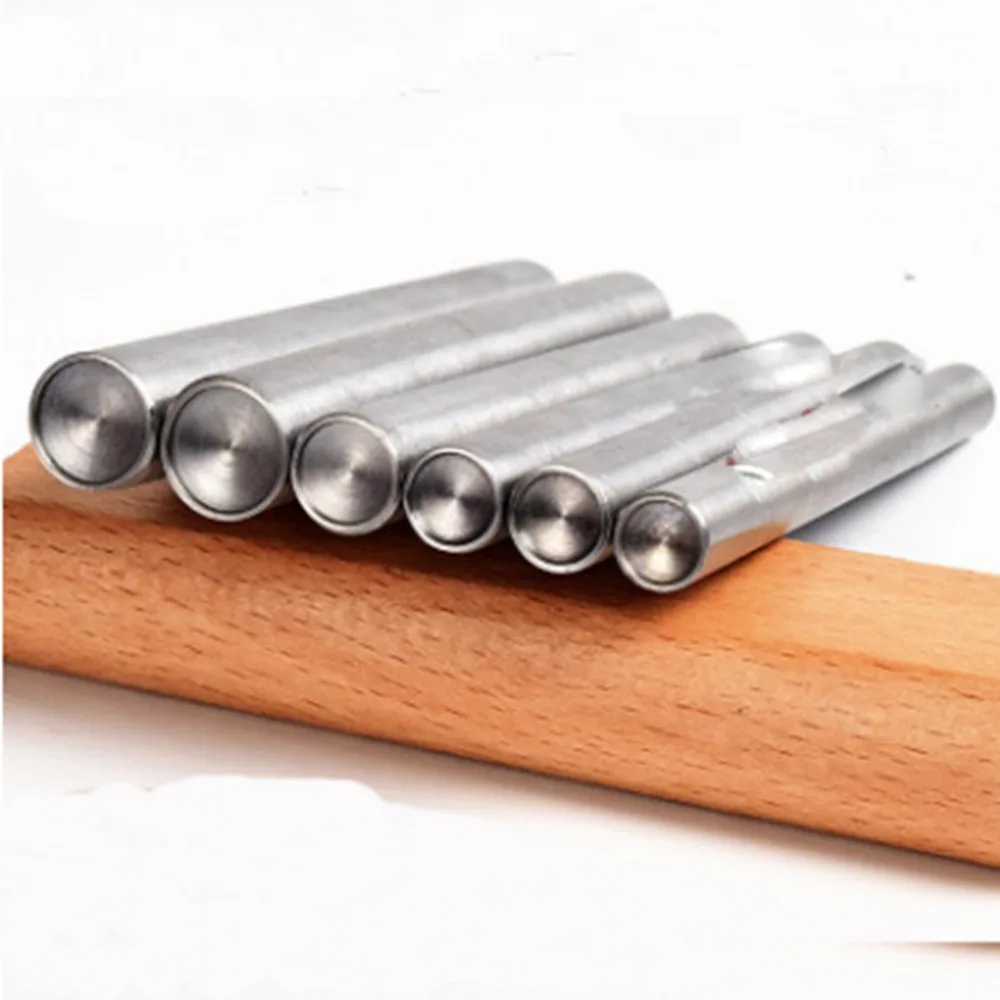 

6/7/8/9/10/12/15mm Double-sided Rivet Mounting Installation Tools Leather DIY Punching Drill