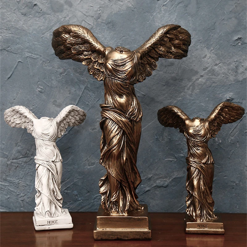 Аксессуары для украшения дома, современная статуя богини ручной работы из смолы, статуя и скульптура из камня, женские статуи для украшения