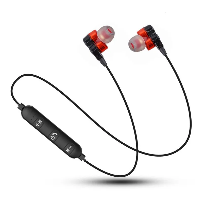 Newest Sports Bluetooth Earphone Wireless Stereo Headphone 4 Speaker Dual Dynamics Driver Earphones Bluetooth V4 1 Auriculares