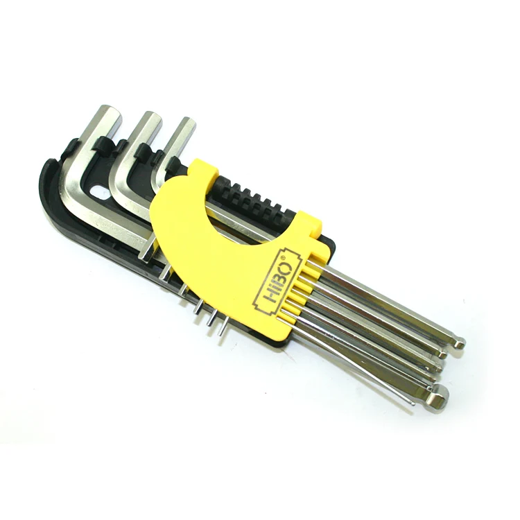 

Set within the hexagonal wrenches sets hex wrench nine sets of extended specialty Matt Ball